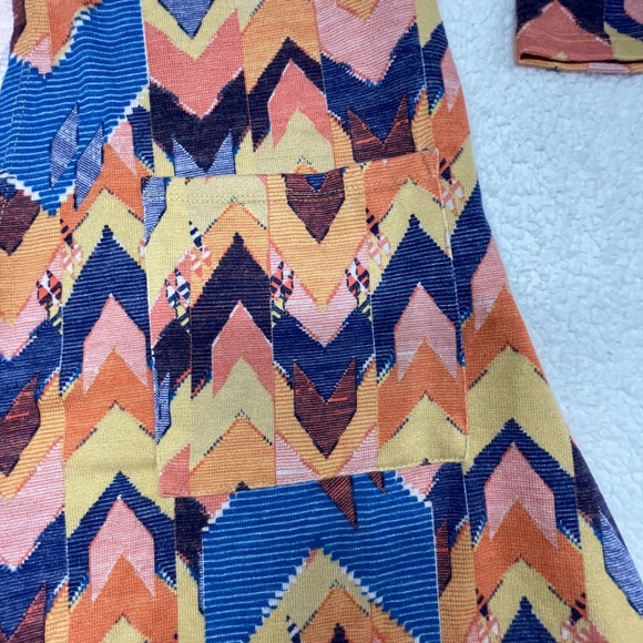 Women’s Medium Multi-Color LuLaRoe Sarah Duster Cardigan - Picture 4 of 15